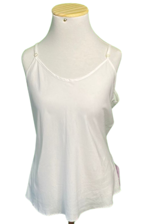 Blusa Regata Sedinha Branca - GG